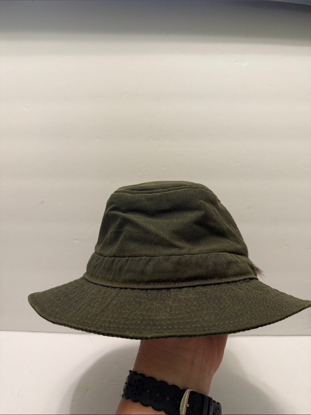 Hats of Ireland Olive Green Men's Bucket Hat